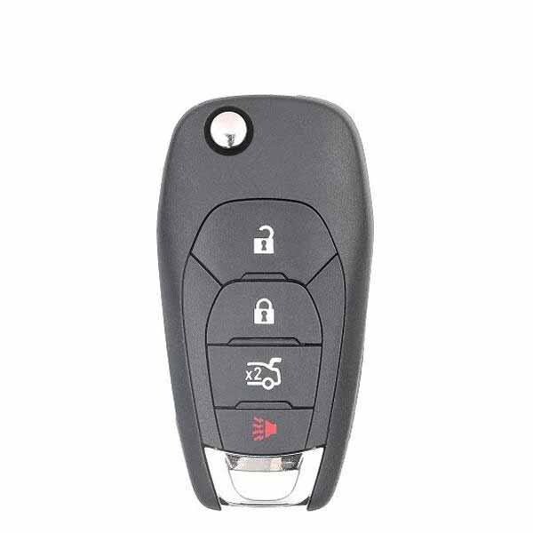 KeylessFactory:Remote Flip Keys:Chevrolet Cruze 2016 4-Button Flip Key / LXP-T003